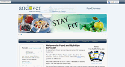 Desktop Screenshot of andoverschoolnutrition.com